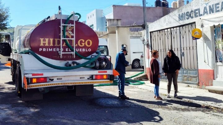 Tras amago de bloqueo al Colosio, Caasim surte agua con pipas a Bosques del Peñar