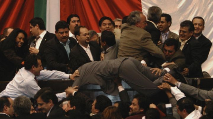 Noroña y "Alito": los otros zafarranchos en el Congreso