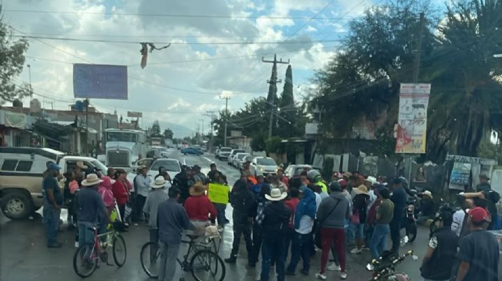Bloqueo en Arco Norte y carretera de Hidalgo: Pobladores protestan por detención de sujetos en Tlaxcoapan