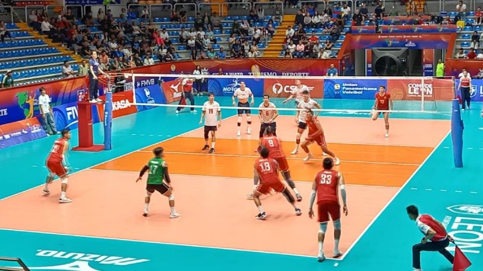 El encuentro de México y Chile se fue a 5 sets.