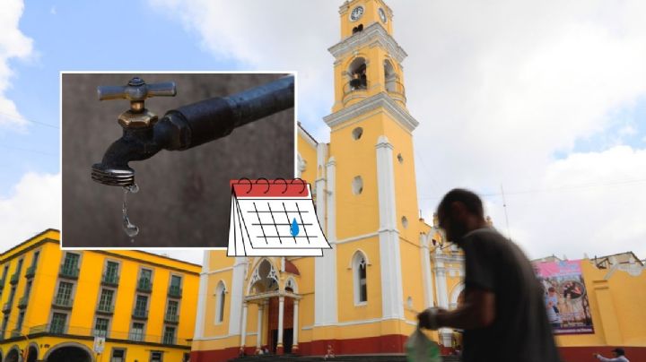 Tandeos Xalapa: las colonias que tendrán agua solo de 10 a 13 días durante agosto