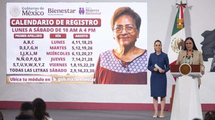 Mujeres Bienestar: Las letras A, B y C continúan el lunes en estas oficinas