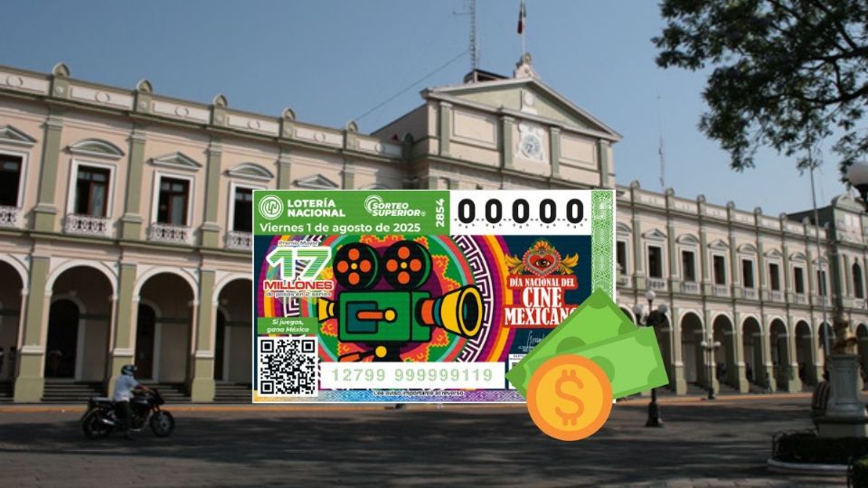 Cae primer premio del mes de la Lotería Nacional en este municipio de Veracruz