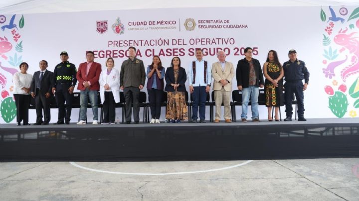 CDMX implementará “Senderos Seguros” y patrullajes por regreso a clases