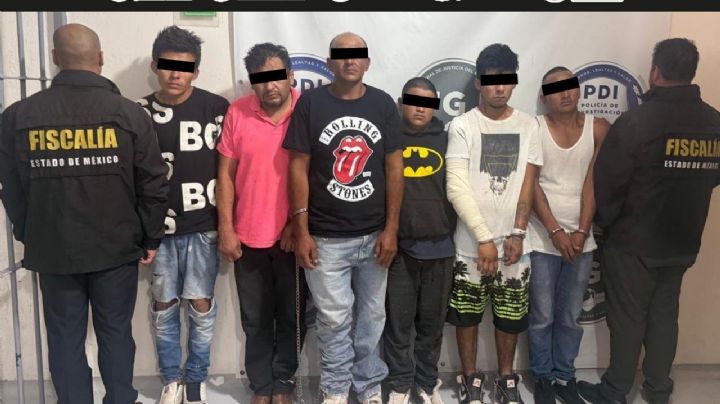 Caen 9 extorsionadores en Edomex; se les vincula al CJNG