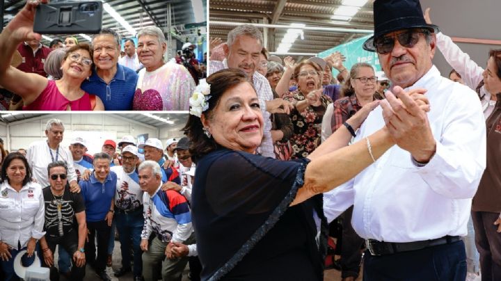 Cierran festejo del adulto mayor con la Sonora Santanera en las instalaciones de la Feria Pachuca I Fotos