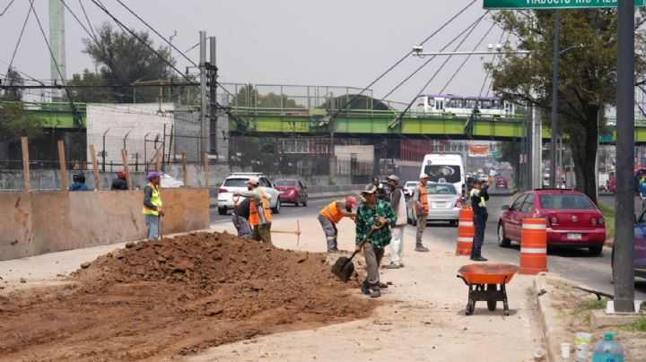 Concluyen obras por socavón en Zaragoza previo al regreso a clases en CDMX