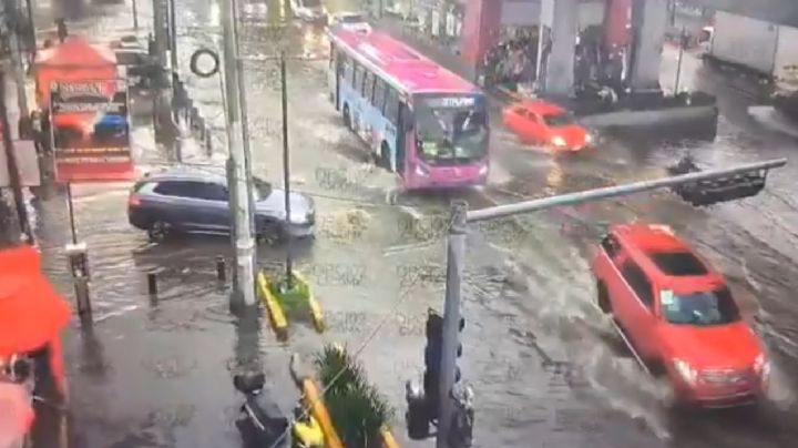 CDMX bajo el agua: los estragos de la lluvia este sábado | fotos y videos