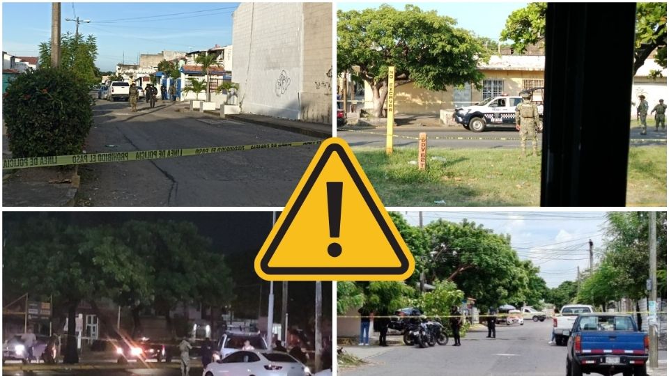 Entre centros comerciales y colonias: en 6 semanas se han registrado 4 balaceras en el puerto de Veracruz