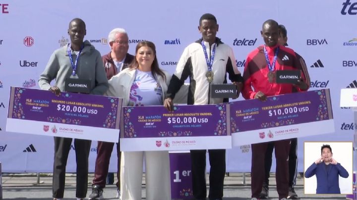 ¿Quién ganó el Maratón de la Ciudad de México?