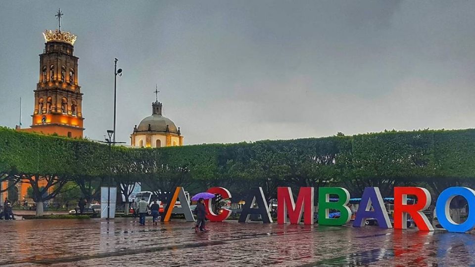 Se esperan lluvias en Acámbaro este domingo.