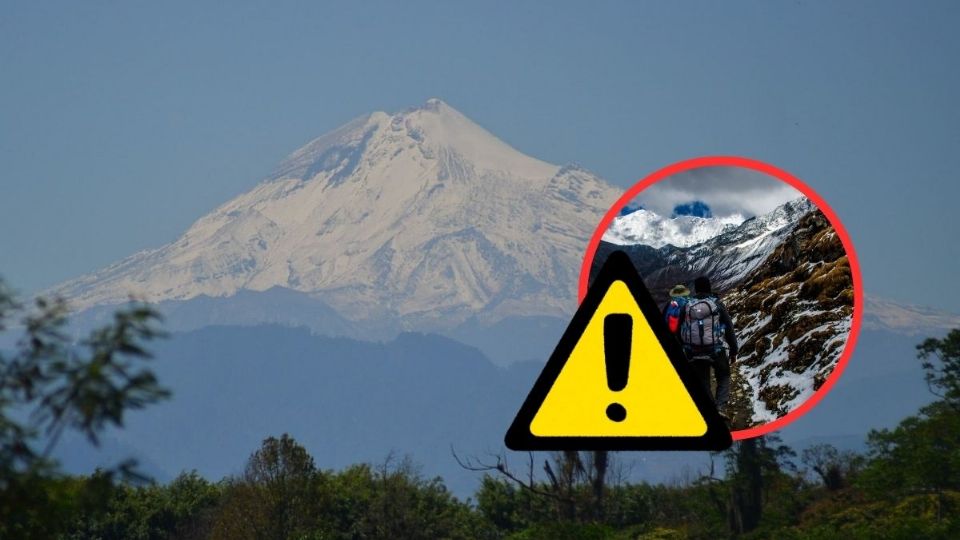 Alpinista se accidenta en el Pico de Orizaba
