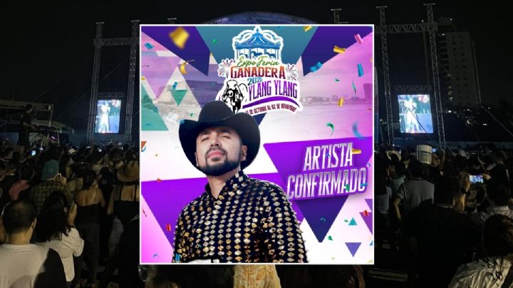 CONFIRMADO: Fidel Rueda, primer artista de la Ganadera Ylang Ylang 2025 de Boca del Río