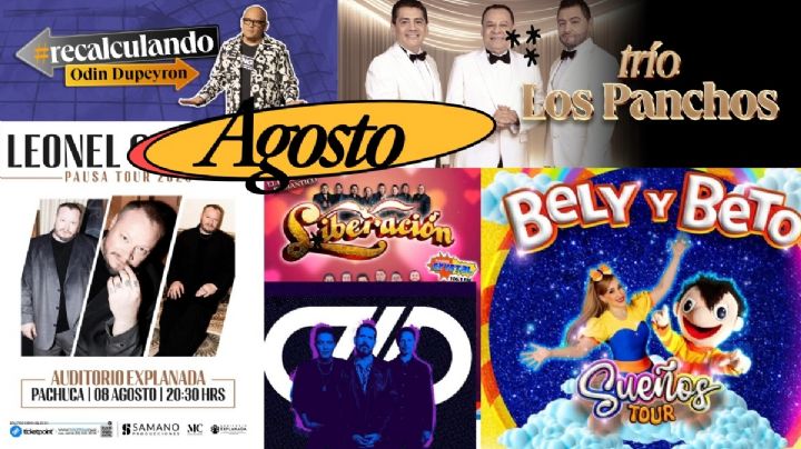 ¿Qué conciertos y espectáculos hay en Pachuca durante agosto?