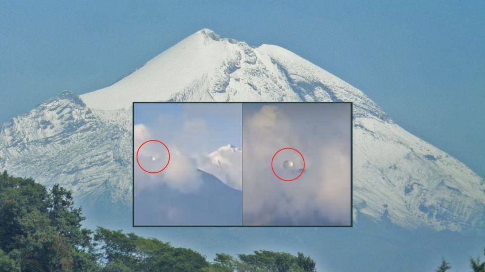 ¿OVNI? Esta es la supuesta esfera metálica captada cerca del Pico de Orizaba