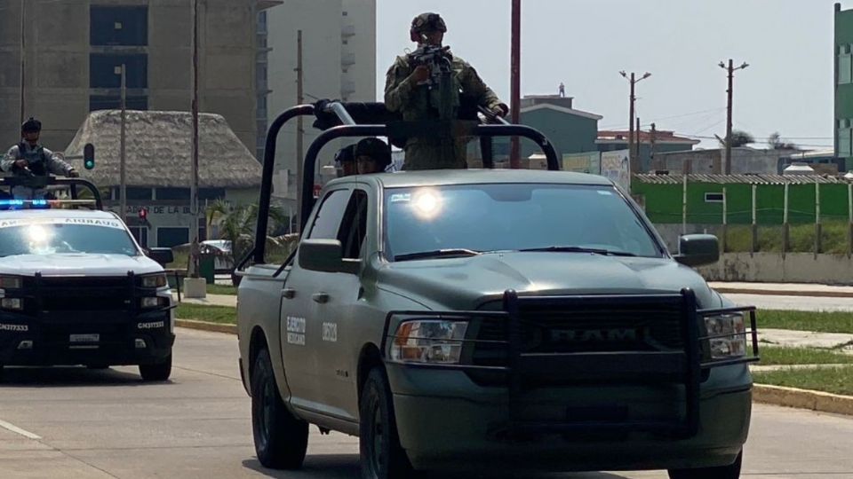 Refuerzan seguridad en Coatzacoalcos con 300 elementos del Ejército y Guardia Nacional