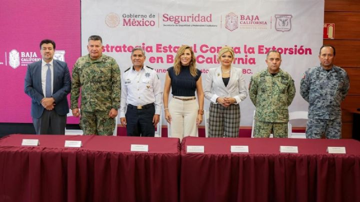 Baja California se suma a Estrategia Nacional contra la Extorsión