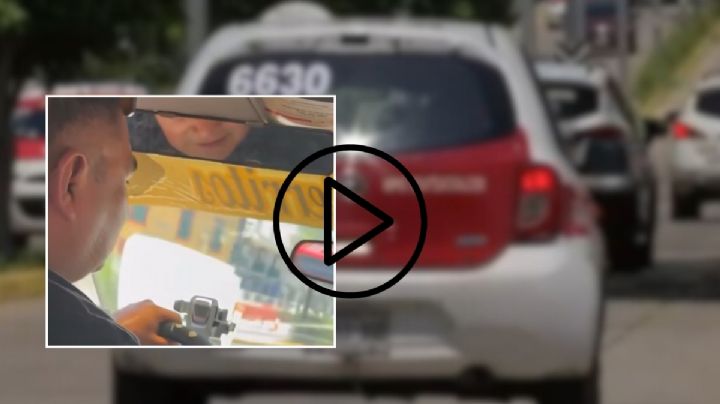 VIDEO: Taxista cobra 60 pesos en Orizaba y pasajera le exige respetar tarifa oficial