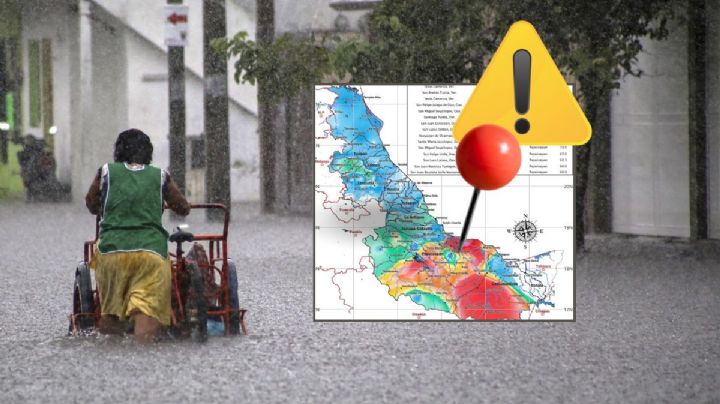 Los 7 municipios de Veracruz con más lluvias hoy 8 de agosto con paso de onda tropical