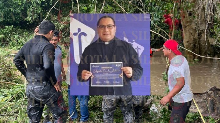 Sacerdote muere ahogado tras ser arrastrado por arroyo en San Juan Evangelista