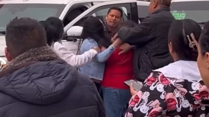 A jalones de cabello, mujeres se pelean en pleno centro de Pachuca