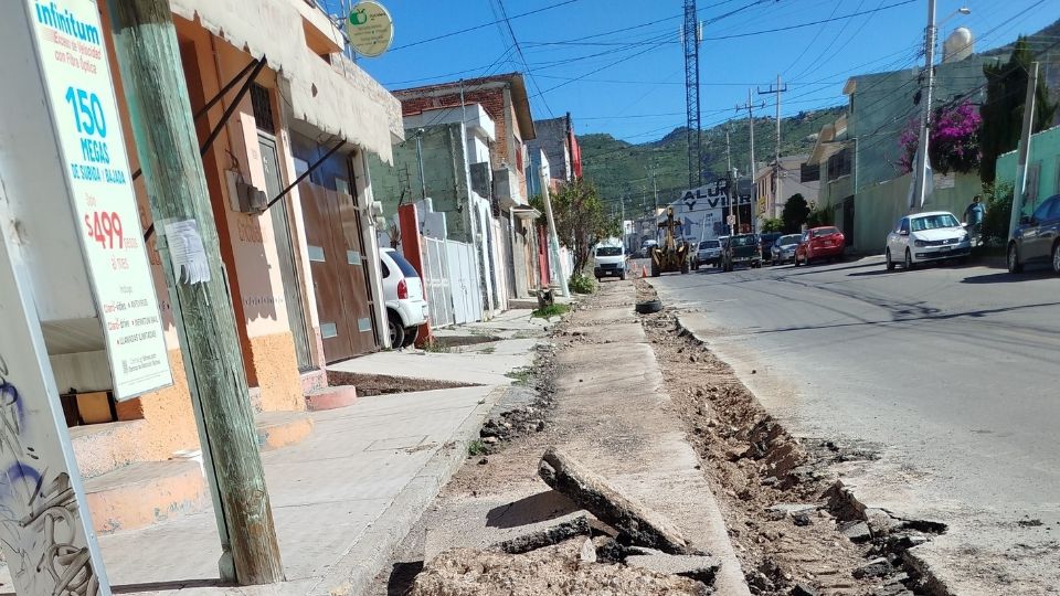La calle es muy importante, pues conecta con dos bulevares de Pachuca