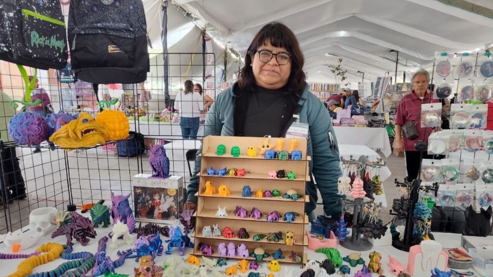 La emprendedora mencionó que el siguiente paso es tener máquinas que trabajen con materiales más resistentes
