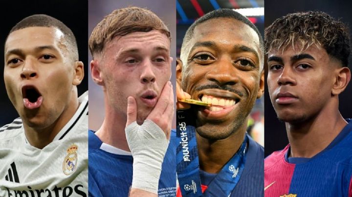 Balón de Oro 2025: estos son los 30 nominados al mejor futbolista del año