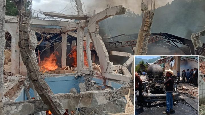 VIDEO: Explota pipa con combustible en Soledad Atzompa; 12 casas fueron dañadas