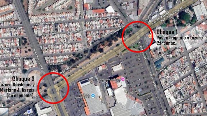 Así fue el trenazo en Irapuato