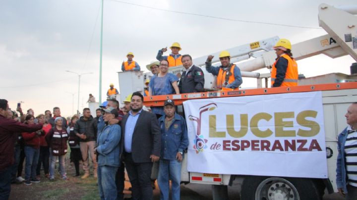 Inauguran Senderos Seguros en Jardines de Aragón y Villas de Aragón