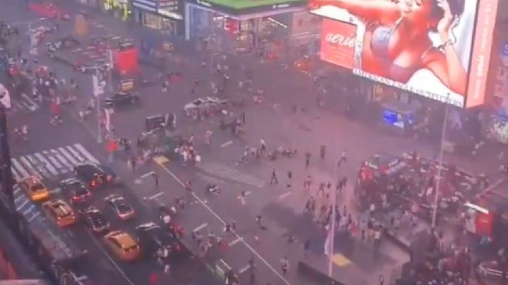 VIDEO: Tiroteo en Time Square deja 3 heridos y un adolescente detenido
