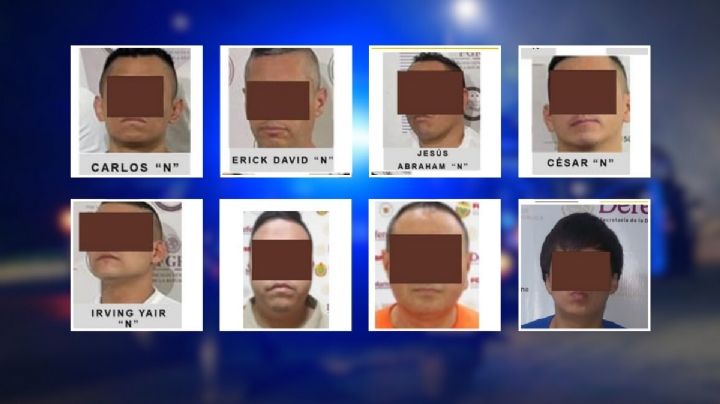 Los 8 presuntos secuestradores detenidos en Veracruz en menos de 72 horas