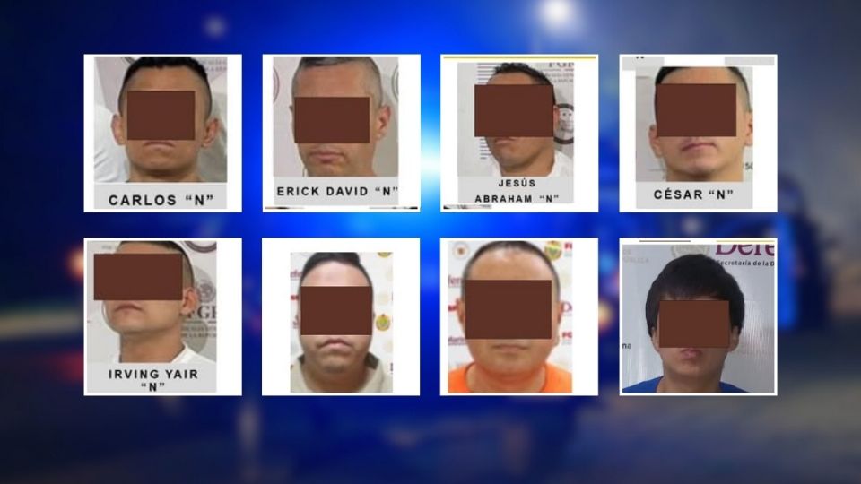 Los 8 presuntos secuestradores detenidos en Veracruz en menos de 72 horas