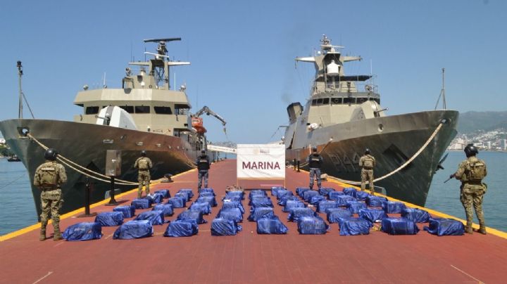 Harfuch confirma decomiso millonario de cocaína cerca de Guerrero