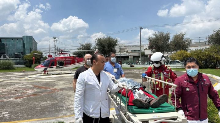 Hombre de 83 años atacado por perros es rescatado en Sierra de Guadalupe