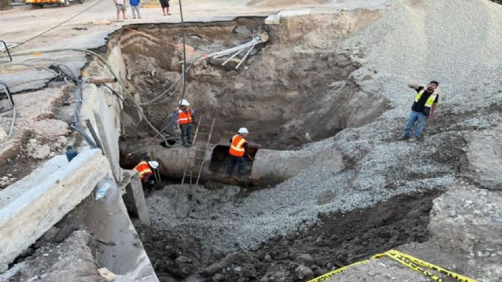 Colapso en acueducto deja a Tijuana sin agua: 600 colonias afectadas