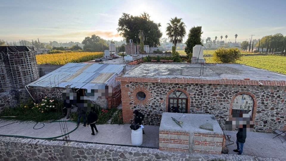 El inmueble quedó bajo resguardo federal y lo asegurado a disposición del MPF quien continuará con las investigaciones