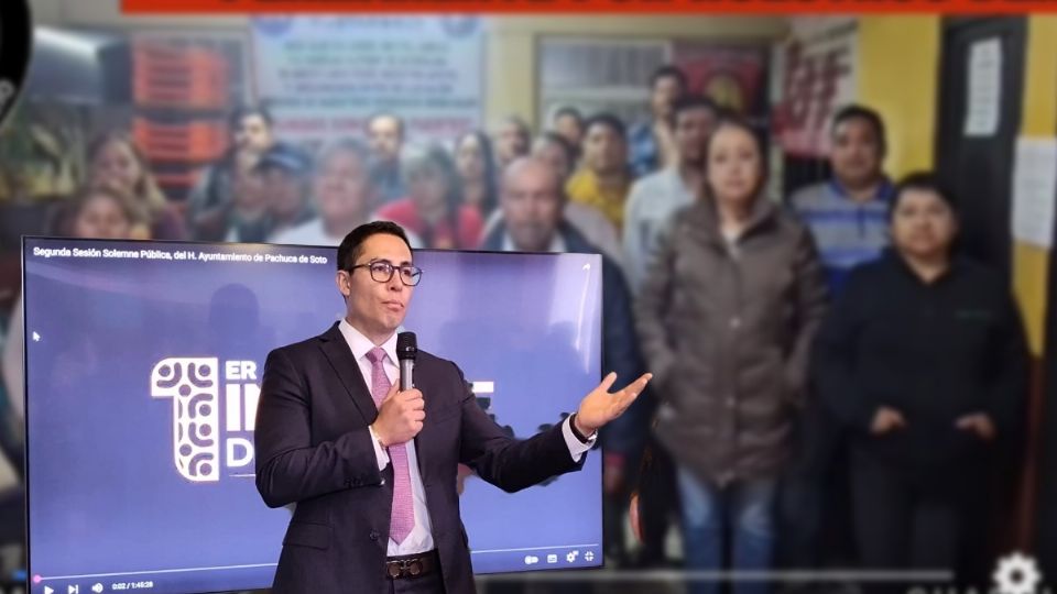 El presidente municipal habló sobre su relación con sindicalizados de Pachuca