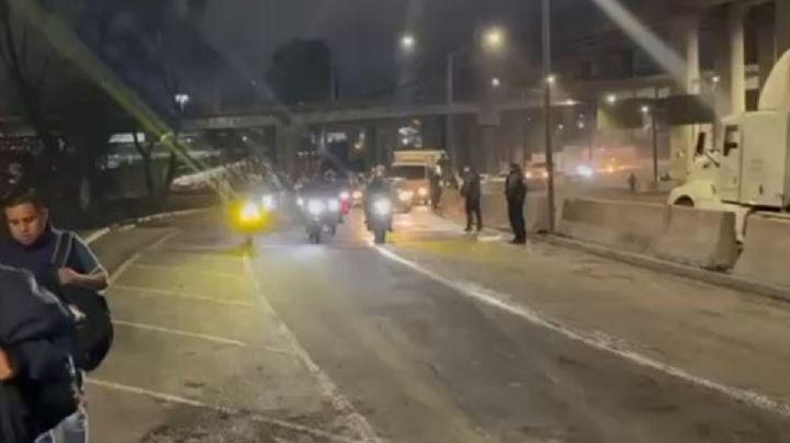 Reanudan circulación en Ignacio Zaragoza tras explosión de pipa en Puente de la Concordia