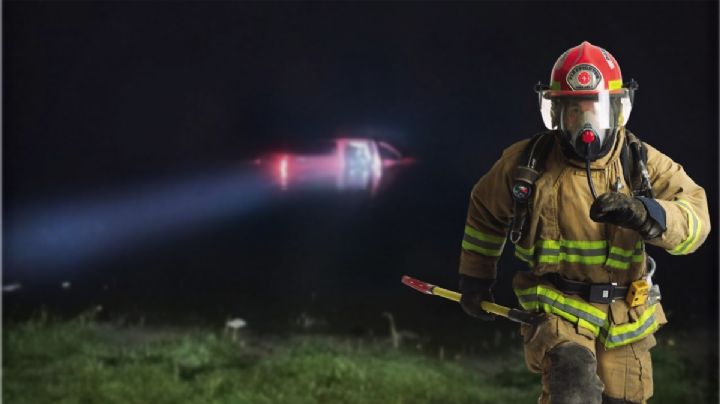Hombre ebrio se va con todo y su camioneta a una presa; ¿cuál fue el final?