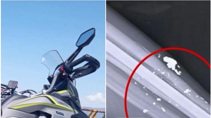 Motociclista termina con pierna fracturada a balazos por asalto; responsables huyeron