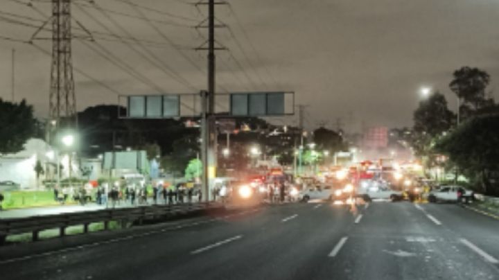 Bloqueo en la México-Pachuca: ¿cuál es el tramo afectado?