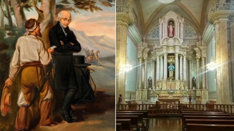 Miguel Hidalgo fue párroco en Dolores Hidalgo de1803 a 1810.