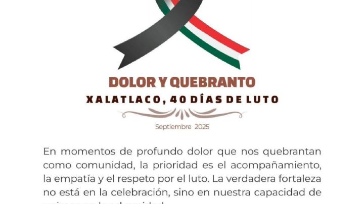 Xalatlaco suspende el Grito de Independencia tras violencia en tianguis