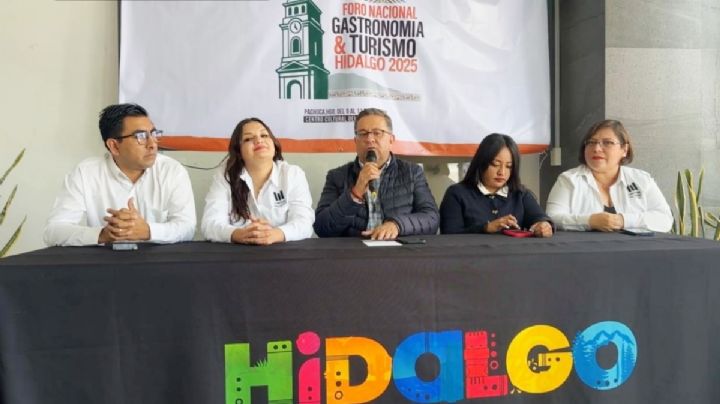 Hidalgo será epicentro del Primer Foro Nacional de Gastronomía y Turismo 2025