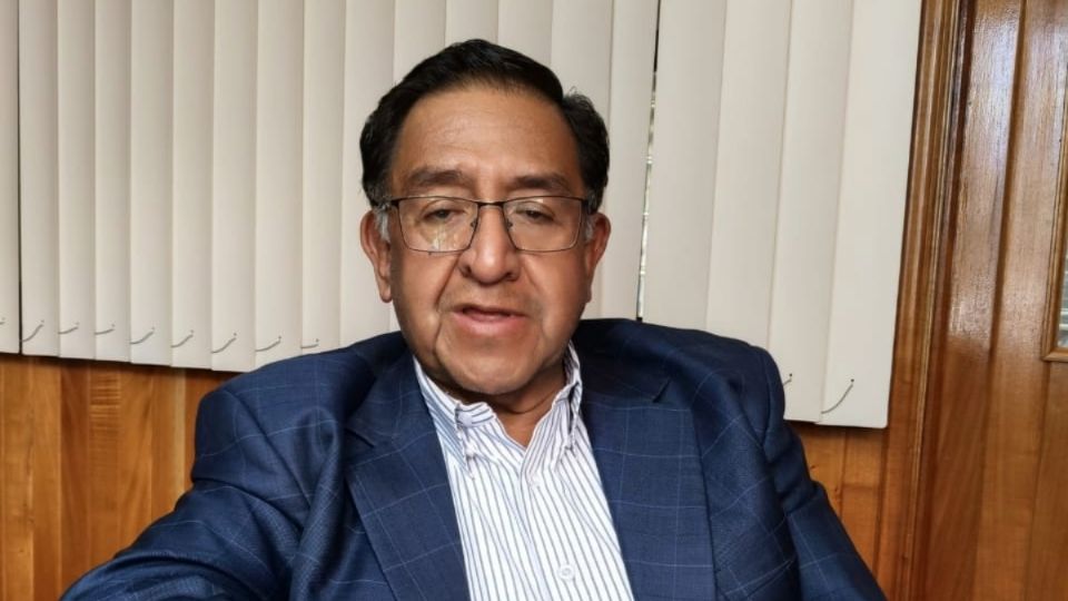 Pedro Luis Noble Monterrubio, presidente del Colegio de Notarios del Estado de Hidalgo