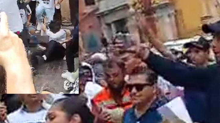 En esta esquina panistas y en esta otra morenistas ¡se enfrentan en Guanajuato!