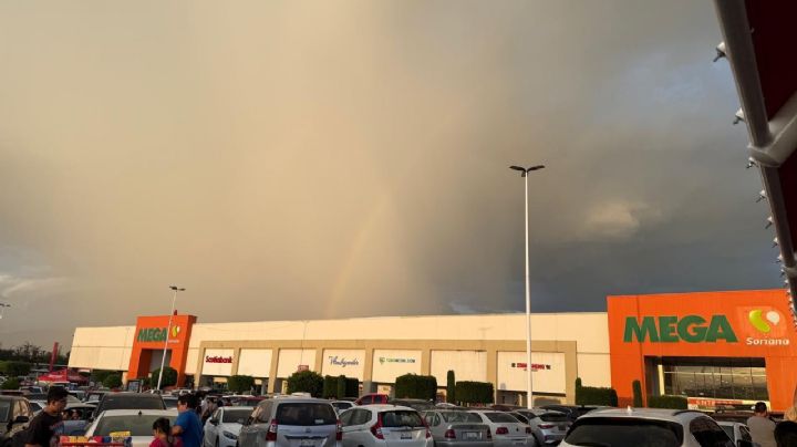 Domingo de arcoíris en León