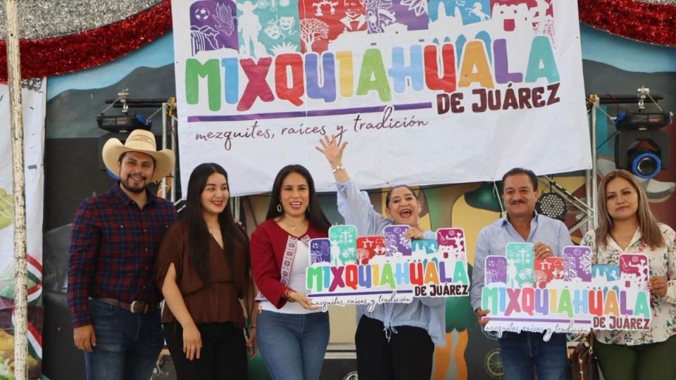 Hoy se llevó a cabo el Festival de la Enchilada Mizquitl